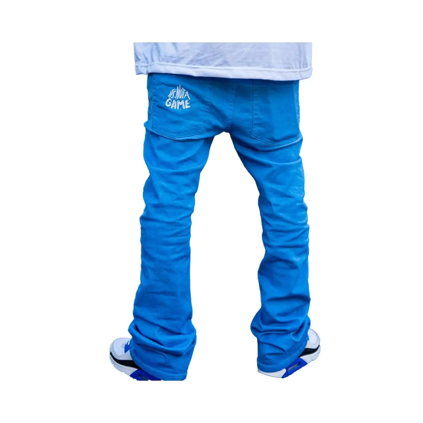 Blue Stacked Jeans - INAG™