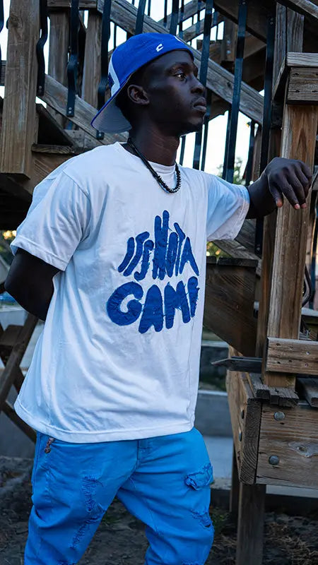 Blue Stacked Jeans - INAG™